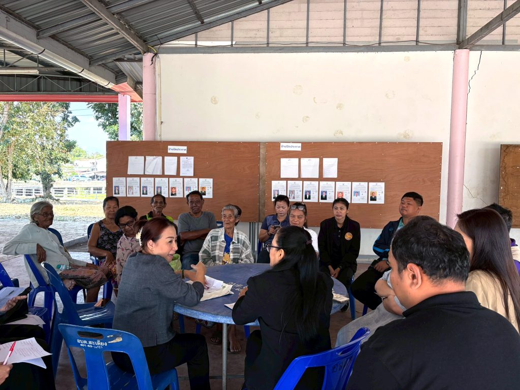 เก็บข้อมูลทางวัฒนธรรมชุมชนต้นแบบหนองนารี