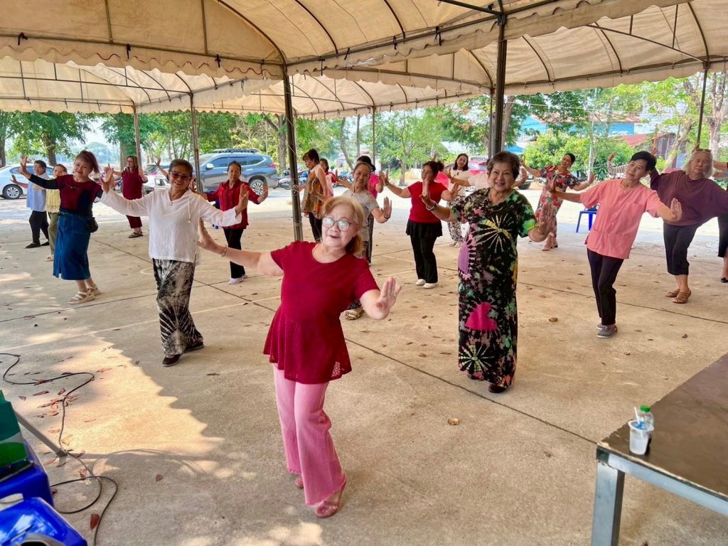 กิจกรรมอบรมเชิงปฏิบัติการ “การรำถวายองค์ไชยบุรีศรีศรัทธา”  (ต่อวันที่2)